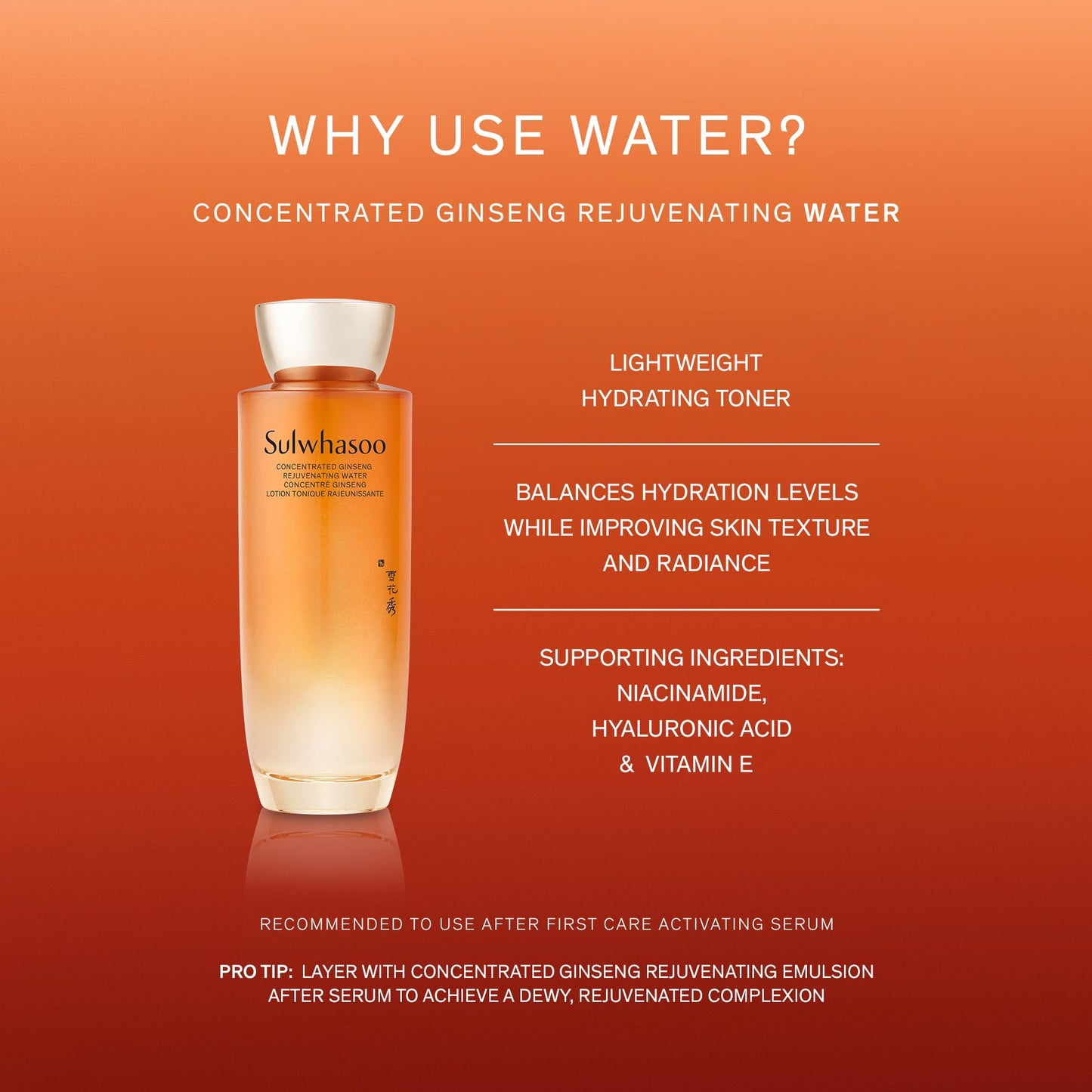 Sulwhasoo Concentrated Ginseng Rejuvenating Water